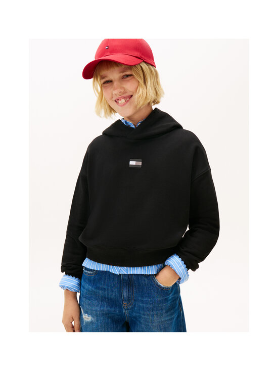 Tommy Hilfiger - Tonal Flag -huppari - BDS BLACK | Stockmann - photo 3