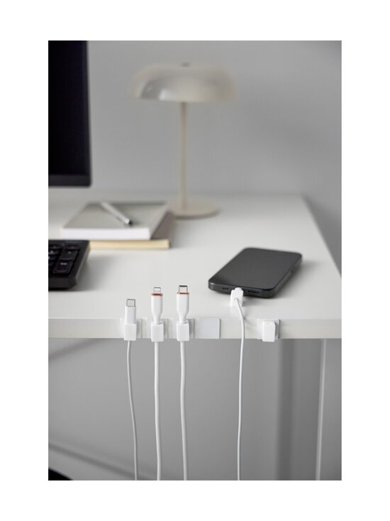 Yamazaki - Magnetic Base -johtopidike 5-pack - WHITE | Stockmann - photo 2