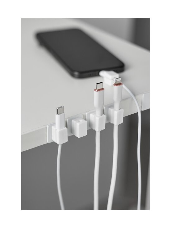Yamazaki - Magnetic Base -johtopidike 5-pack - WHITE | Stockmann - photo 3