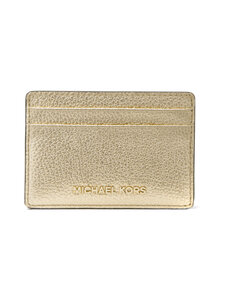 Michael Michael Kors - Jet Set -nahkakorttikotelo - 740 PALE GOLD | Stockmann