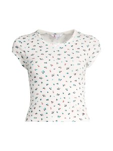 Tommy Jeans - TJW Slim Pointelle trikotāžas tops - YBH POINTELLE AOP Tommy Jeans - TJW Slim Pointelle trikotāžas tops - YBH POINTELLE AOP | Stockmann