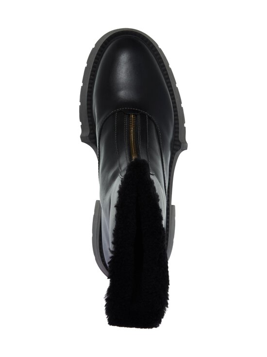 Coach - Leah Platform Shearling Zip -nahkanilkkurit - 002 BLACK | Stockmann - photo 2