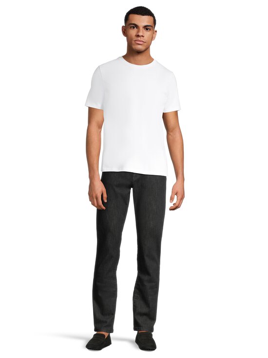 Filippa K - Stretch Cotton t-paita - 1009 WHITE | Stockmann - photo 2