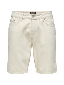 Only & Sons - OnsEdge Pim -farkkushortsit - ECRU | Stockmann