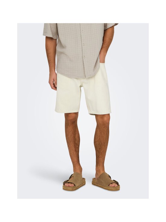 Only & Sons - OnsEdge Pim -farkkushortsit - ECRU | Stockmann - photo 3