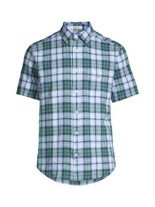 GANT - Triiksärk Regular Fit Check - 318 WOODY GREEN | Stockmann