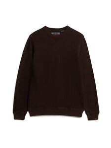 Superdry - Cotton Texture džemperis - UF9 DARK BROWN/BLACK Superdry - Cotton Texture džemperis - UF9 DARK BROWN/BLACK | Stockmann