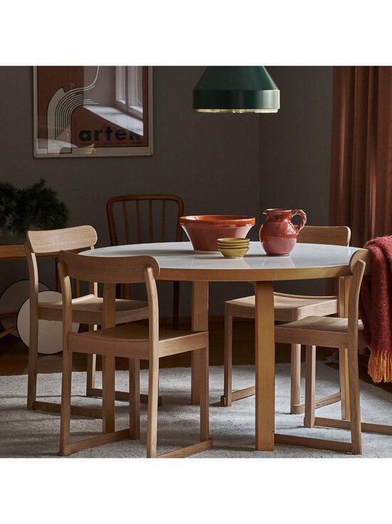 Artek - Pöytä 91 koivu/valkoinen laminaatti ø 125 cm - BEIGE | Stockmann - photo 3