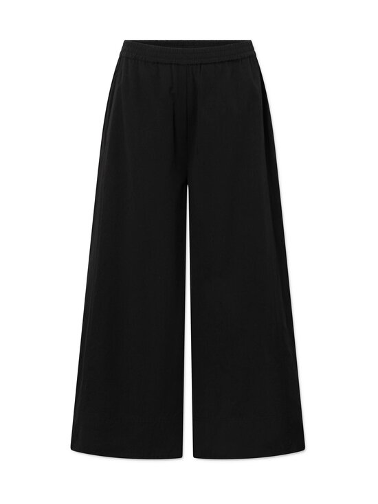 Rue de Tokyo - Parmida Poplin -housut - BLACK | Stockmann - photo 1