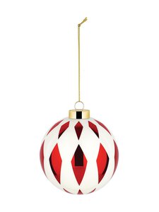 Alessi - Delight Christmas 6 -joulukuusenkoriste - WHITE/RED/GOLD | Stockmann