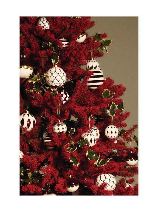 Alessi - Delight Christmas 6 Ziemassvētku eglītes rotājums - WHITE/RED/GOLD | Stockmann - photo 3