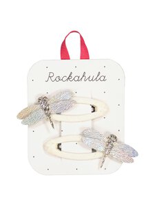 Rockahula - Shimmer Dragonfly -hiusklipsit 2 kpl - WHITE Rockahula - Shimmer Dragonfly -hiusklipsit 2 kpl - WHITE | Stockmann
