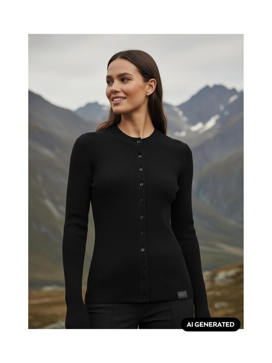 Stella McCartney - Light Wool -neuletakki - 1000 BLACK | Stockmann - photo 5