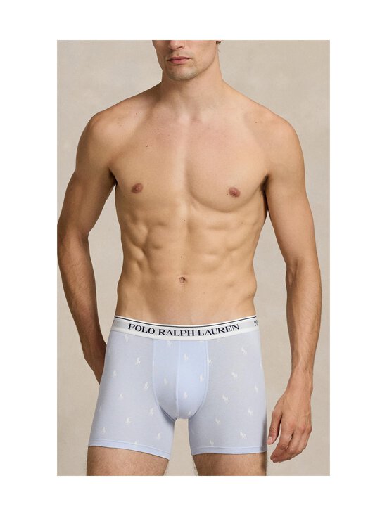 Polo Ralph Lauren - Aluspüksid Boxer Brief, 3 paari - 3PK OX BLU AOP/WKT YLW/CR NVY | Stockmann - photo 2