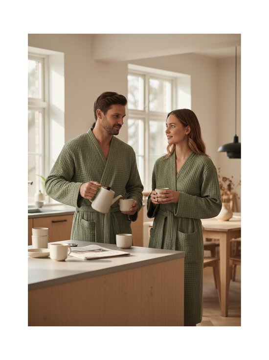 Casa Stockmann - Bo vafeles peldmētelis - SAGE GREEN | Stockmann - photo 4