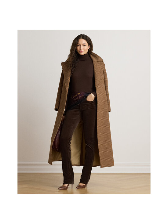 Lauren Ralph Lauren - Suoralahkeiset vakosamettihousut - 007 CIRCUIT BROWN | Stockmann - photo 3