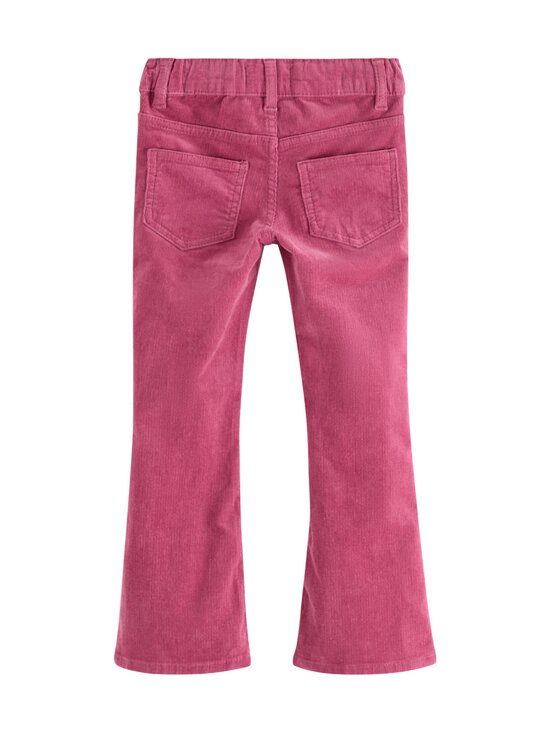 Lindex - Flared-vakosamettihousut - 2256 DARK DUSTY PINK | Stockmann - photo 2