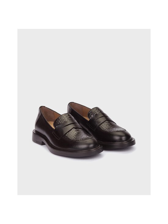 Wonders - Croco Top -loaferit - OREGONLUX NEGRO/ DOLMEN NEGRO | Stockmann - photo 5