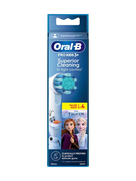 Oral-B - Kids 3+ Frozen -hammaspäät 4-pack - WHITE/BLUE - photo 2 Oral-B - Kids 3+ Frozen -hammaspäät 4-pack - WHITE/BLUE | Stockmann - photo 2