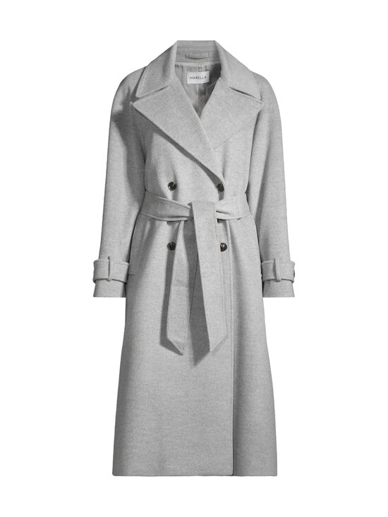 Marella - Tenna-villakangastakki - 002 MELANGE GREY - photo 1 Marella - Tenna-villakangastakki - 002 MELANGE GREY | Stockmann - photo 1