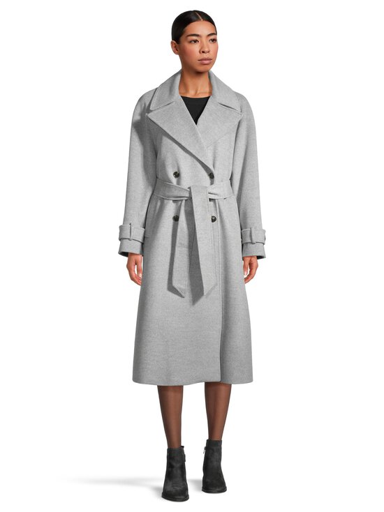 Marella - Tenna-villakangastakki - 002 MELANGE GREY - photo 2 Marella - Tenna-villakangastakki - 002 MELANGE GREY | Stockmann - photo 2
