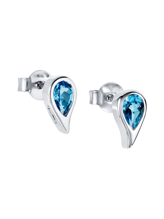 Efva Attling - Sparkle Of Life Blue -korvakorut - SILVER | Stockmann - photo 1