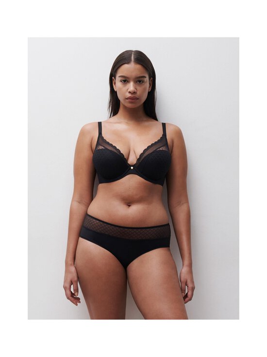 Chantelle - Norah Chic Plunge -rintaliivit - 011 BLACK - photo 4 Chantelle - Norah Chic Plunge -rintaliivit - 011 BLACK | Stockmann - photo 4