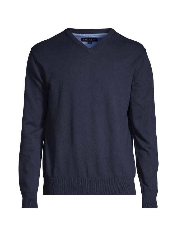 Dark navy cotton sweater