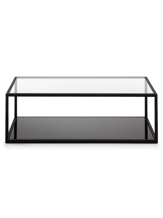 Kave Home - Blackhill-sohvapöytä - LÄPINÄKYVÄ,MUSTA | Stockmann - photo 3