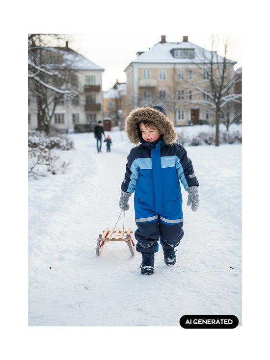 Didriksons - Kombinesoon Bjärven Kids Cover 5 - 228 ULTRAMARINE | Stockmann - photo 3