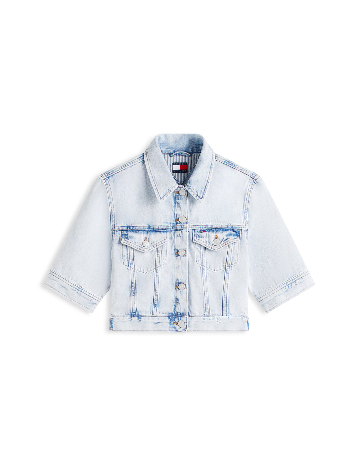 Cropped Trucker -farkkutakki