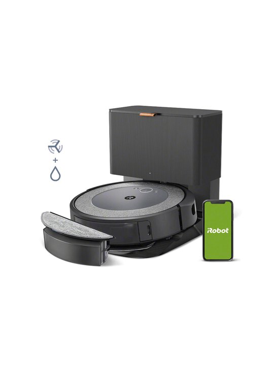 Irobot - Roomba Combo i5578+ Robotic Vacuum Cleaner -robotti-imuri - GREY | Stockmann - photo 1