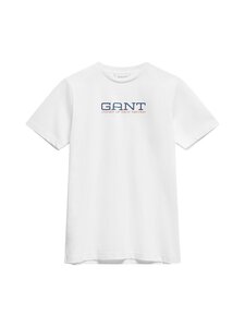 GANT - Coastal Graphic -t-paita - 110 WHITE | Stockmann