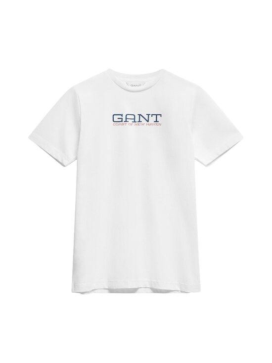 GANT - Coastal Graphic -t-paita - 110 WHITE | Stockmann - photo 1