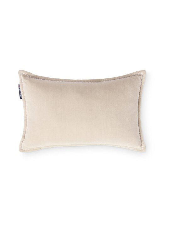 Lexington - Logo Organic Cotton Velvet -sisustustyyny 50 x 30 cm - BEIGE | Stockmann - photo 2