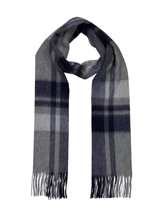 CONSTRUE - Oscar-kashmirkaulaliina 30 x 164 cm - 1R180239 GREY/NAVY CHECK | Stockmann - photo 1