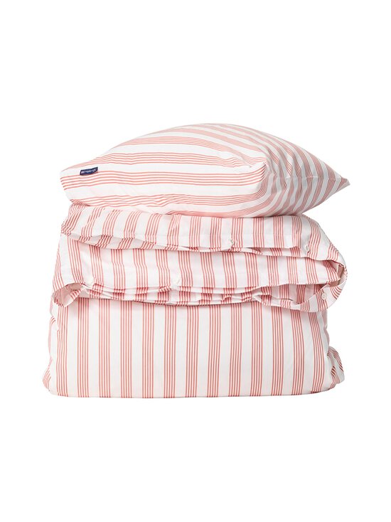 Lexington - Coral Striped -satiinipussilakanasetti - WHITE/CORAL - photo 1 Lexington - Coral Striped -satiinipussilakanasetti - WHITE/CORAL | Stockmann - photo 1