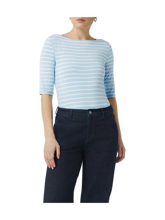 Comma - Trikotaažsärk - 50G4 LIGHT BLUE JERSEY STRIPE - photo 3 Comma - Trikotaažsärk - 50G4 LIGHT BLUE JERSEY STRIPE | Stockmann - photo 3