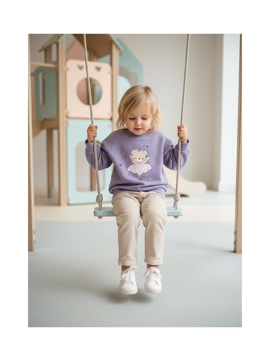 Name It - NmfValonia Long džemperis - LAVENDER GRAY PRINT:BALLERINA BEAR | Stockmann - photo 4