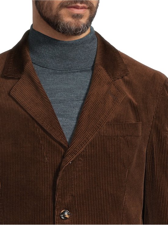 Oscar Jacobson - Fridolf Patch velveta žakete - 579 SPANIEL BROWN | Stockmann - photo 4
