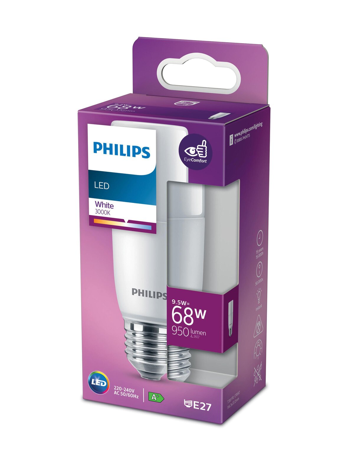 LED Stick 68W E27 -lamppu