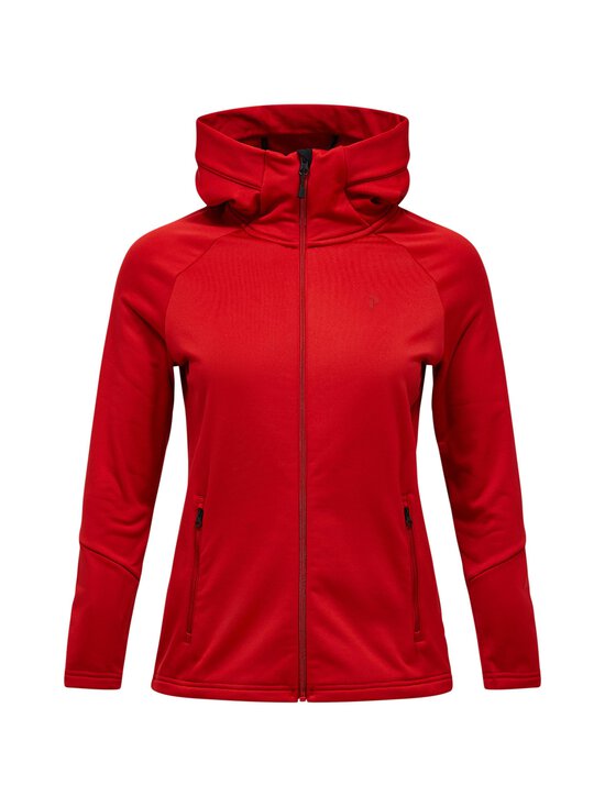 Peak Performance - W Rider Essentials Zip -hupullinen takki - 120 RED POMPEIAN | Stockmann - photo 1