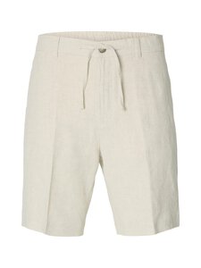 Selected - SlhRegular Leroy Linen -shortsit - PURE CASHMERE DETAIL:W. WHITE | Stockmann