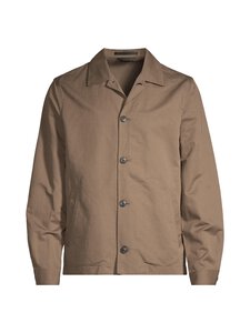 Sunspel - Cotton Linen -kauluspaita - BROWN | Stockmann