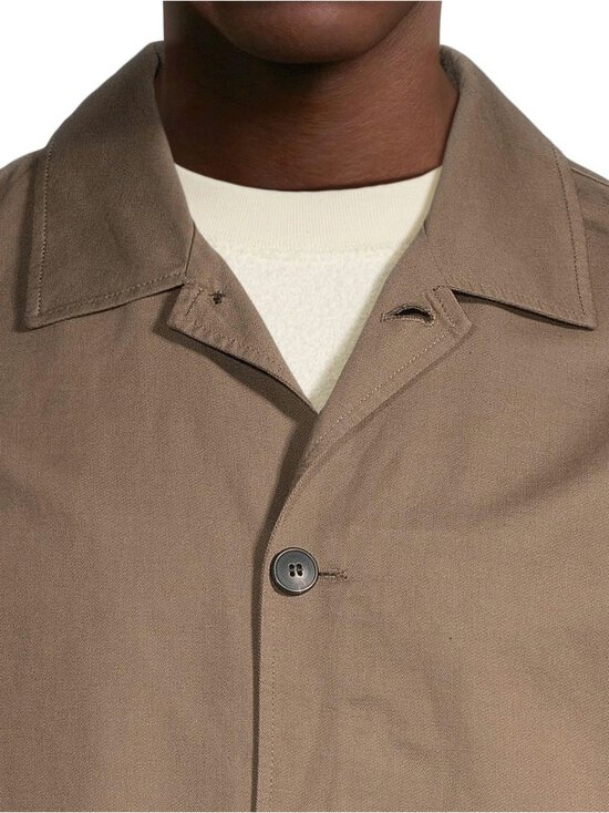 Sunspel - Cotton Linen -kauluspaita - BROWN | Stockmann - photo 5