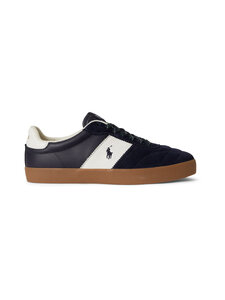 Polo Ralph Lauren - Court Vulc III Low Top Lace brīvā laika apavi - 002 HUNTER NAVY/DECKWASH WHITE | Stockmann