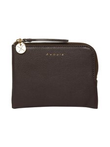 A+more - Alett-nahkalompakko - DARK BROWN A+more - Alett-nahkalompakko - DARK BROWN | Stockmann