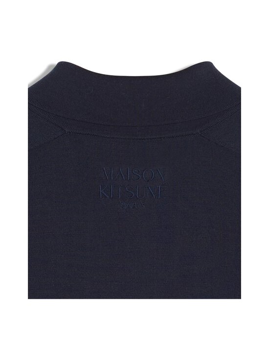 Maison Kitsuné - Silk Blend Short -neuletakki - 0413 CLASSIC NAVY | Stockmann - photo 4