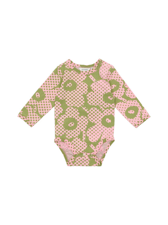 Marimekko - Bodi Unikko - 630 GREEN, LIGHT PINK | Stockmann - photo 1