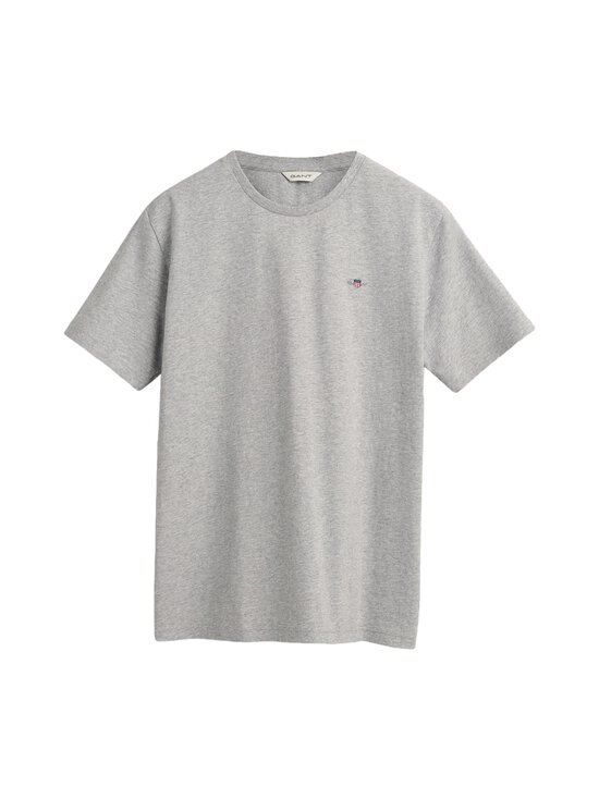 GANT - T-särk Shield - 94 LIGHT GREY MELANGE | Stockmann - photo 1